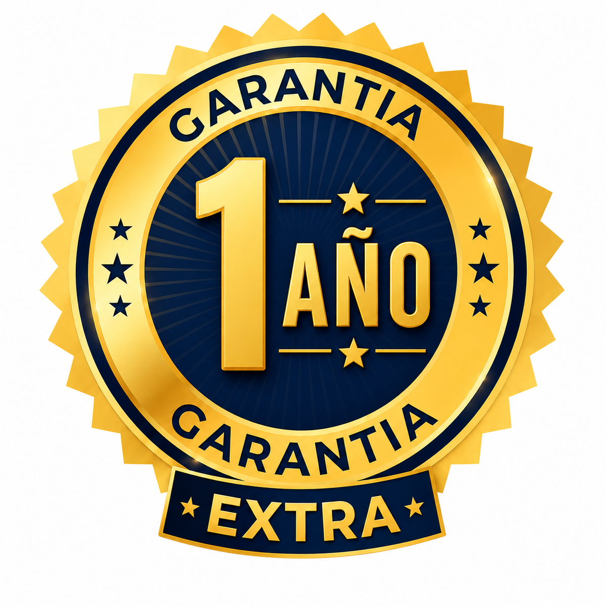 1 Año de Garantía GRATIS