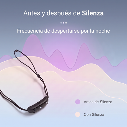 Dispositivo antirronquidos silencioso con pulsos suaves